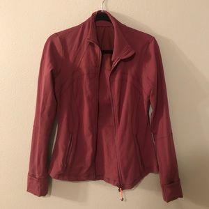 purple/magenta lulu jacket